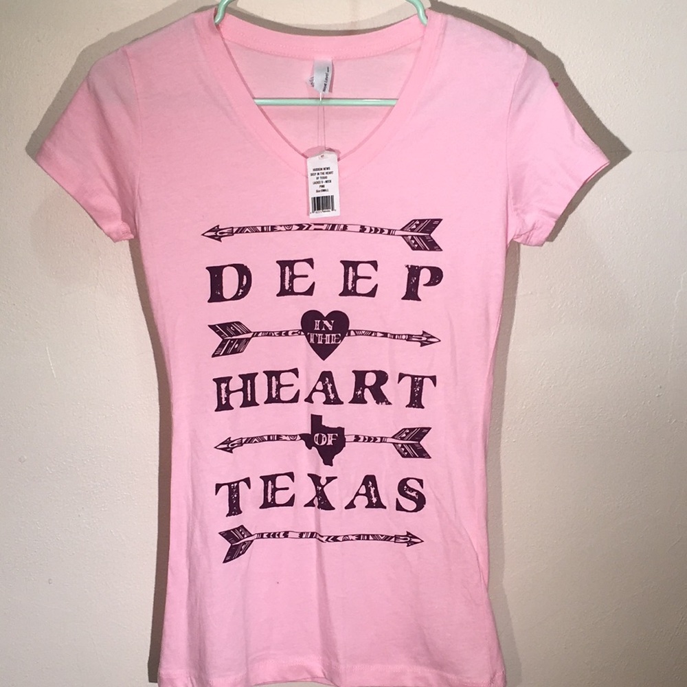 Deep in the Heart of Texas Shirt Small NWT